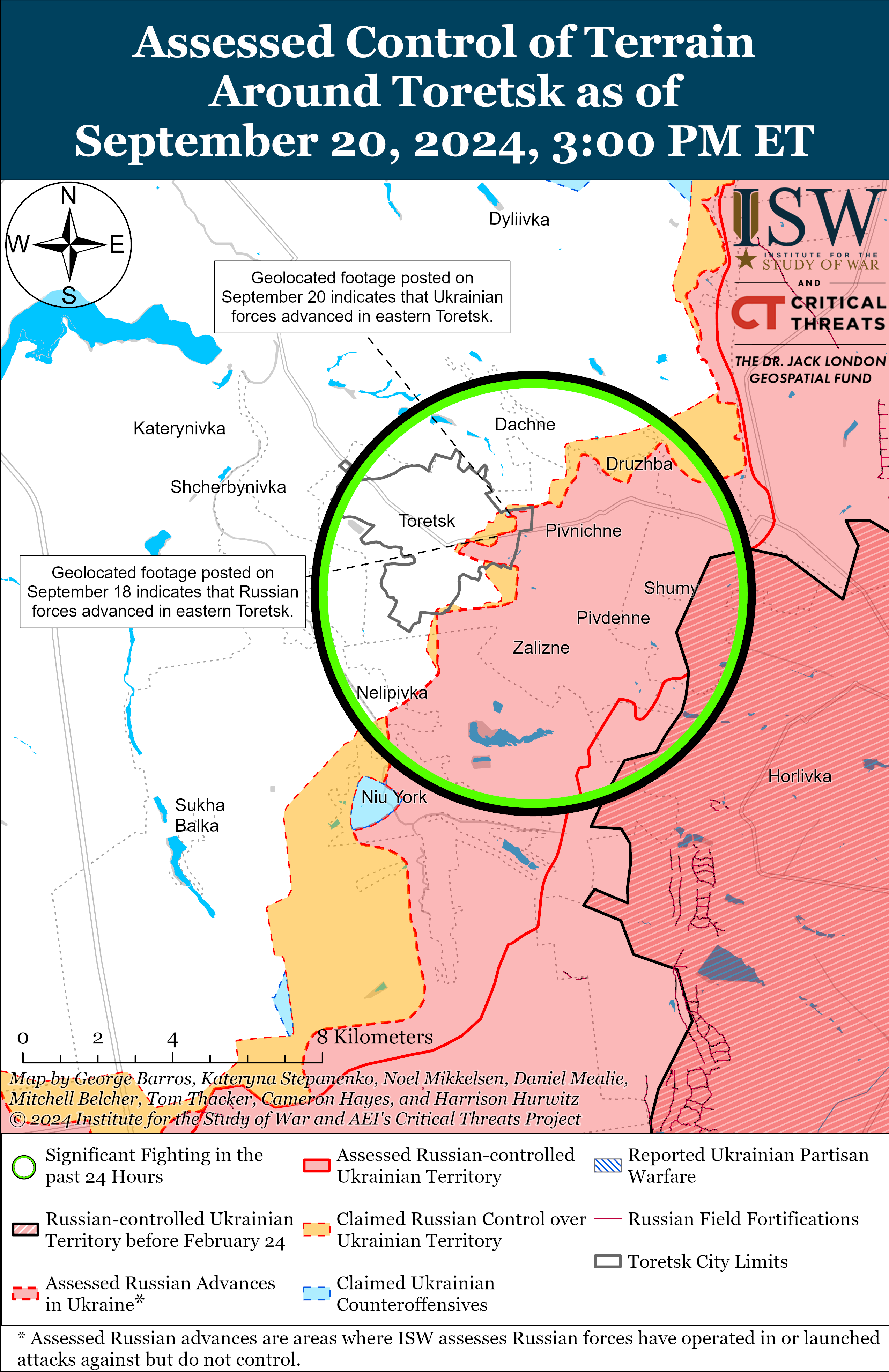 ЗСУ та війська РФ мають успіхи в Харківській області та на Донбасі: карти ISW